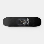 Gerechtigkeit für Erdnuss das Eichhörnchen Skateboard (Horizontal)