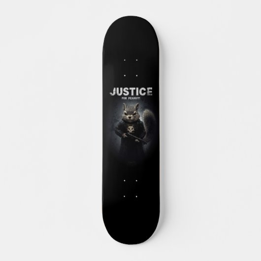 Gerechtigkeit für Erdnuss das Eichhörnchen Skateboard (Vorne)