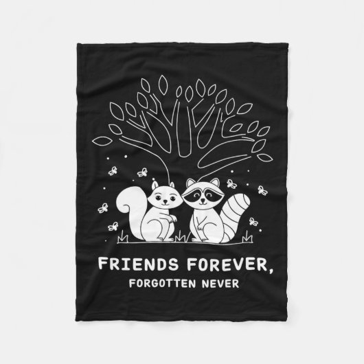 Gerechtigkeit für Erdnuss Das Eichhörnchen - Weihn Fleecedecke (Vorderseite)