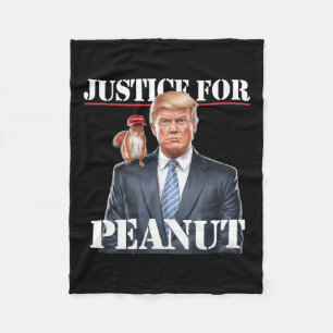 Gerechtigkeit für Erdnuss Das Eichhörnchen - Weihn Fleecedecke