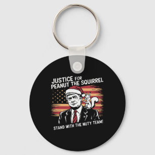 Gerechtigkeit für Erdnuss Das Eichhörnchen - Weihn Schlüsselanhänger