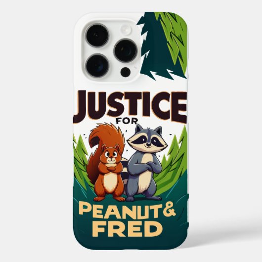 Gerechtigkeit für Erdnuss Eichhörnchen und Fred Case-Mate iPhone Hülle (Rückseite)