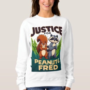 Gerechtigkeit für Erdnuss Eichhörnchen und Fred Sweatshirt