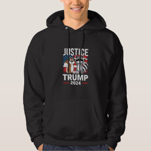 Gerechtigkeit Für Erdnuss Gewinnt Trump 2024 Hoodie