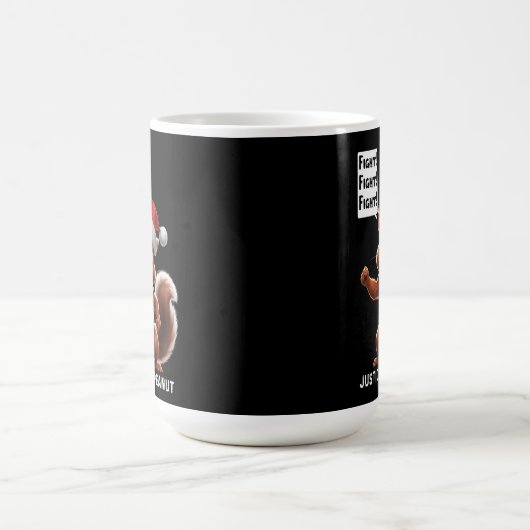 Gerechtigkeit für Erdnuss Weihnachten MAGA Kaffeetasse (Mittel)