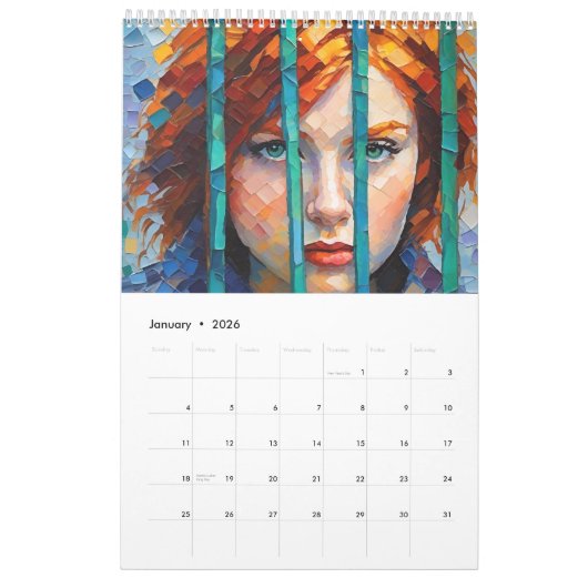 Gerechtigkeit für Gingers Kalender (Jan 2026)