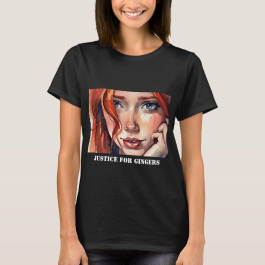 Gerechtigkeit für Gingers T - Shirt (Vorderseite)