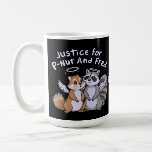 Gerechtigkeit für P-Nut und Fred Ein humorvoller S Kaffeetasse