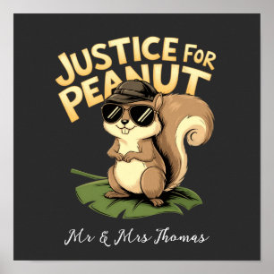 Gerechtigkeit für Peanut: Das Eichhörnchen, das He Poster