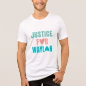 Gerechtigkeit für Waylon Men's T - Shirt (Vorderseite)
