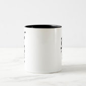 Gerechtigkeit, Gerechtigkeit Zweifarbige Tasse (Mittel)