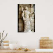 Gerechtigkeit ist blindes Poster (Küche)