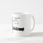 Gerechtigkeit Kavanaugh (Wahrheit u. Tatsachen) Kaffeetasse (VorderseiteRechts)