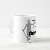 Gerechtigkeit Kavanaugh (Wahrheit u. Tatsachen) Kaffeetasse (Vorderseite Links)