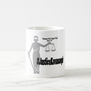 Gerechtigkeit Kavanaugh (Wahrheit u. Tatsachen) Kaffeetasse