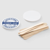 Gerechtigkeit kommt | Kamala harris Walz Election Fächer (Non-assembled)