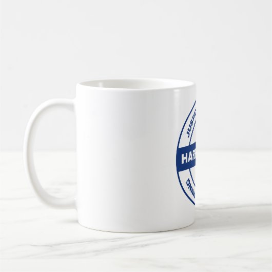 Gerechtigkeit kommt | Kamala harris Walz Election Kaffeetasse (Links)