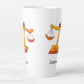 Gerechtigkeit Milchtasse (Vorderseite)