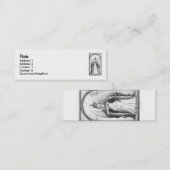 Gerechtigkeit Mini Visitenkarte (Vorne/Hinten)