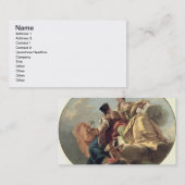 Gerechtigkeit und Frieden Visitenkarte (Vorne/Hinten)