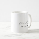 Gerechtigkeits-Clarence- ThomasTasse Kaffeetasse (VorderseiteRechts)