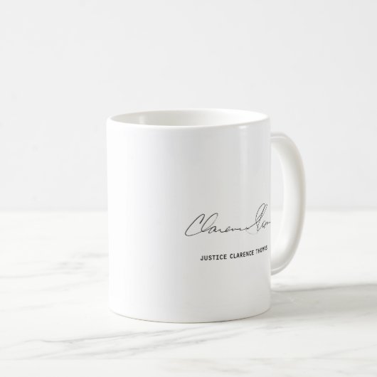 Gerechtigkeits-Clarence- ThomasTasse Kaffeetasse (VorderseiteRechts)