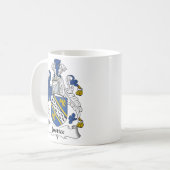 Gerechtigkeits-Familienwappen Kaffeetasse (Vorderseite Links)