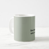 Gerechtigkeits-Tasse Kaffeetasse (Vorderseite Links)
