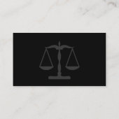 Gerechtigkeitseleganz Visitenkarte (Rückseite)
