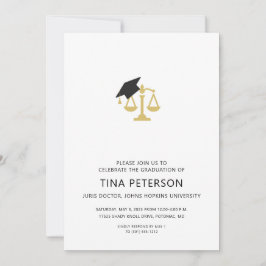 Gerechtigkeitsklauseln mit dem Abschluss der Obers Einladung