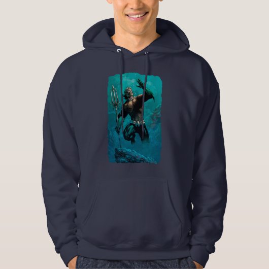 Gerechtigkeitsliga #10 Aquaman Drowned Earth Varia Hoodie (Vorderseite)