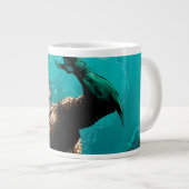 Gerechtigkeitsliga #10 Aquaman Drowned Earth Varia Jumbo-Tasse (Vorderseite Rechts)