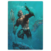 Gerechtigkeitsliga #10 Aquaman Drowned Earth Varia Klemmbrett (Rückseite)