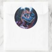 Gerechtigkeitsliga #12 Wonder Woman & Superman Kis Runder Aufkleber (Tasche)