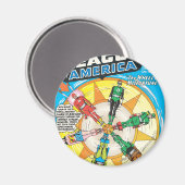 Gerechtigkeitsliga - Ausgabe 6 - September Magnet (Vorderseite/Rückseite)