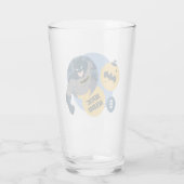 Gerechtigkeitsliga Batman Holiday Bauble Glas (Rückseite)