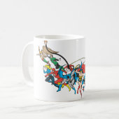 Gerechtigkeitsliga - Gruppe 2 Kaffeetasse (Vorderseite Links)