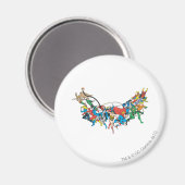 Gerechtigkeitsliga - Gruppe 2 Magnet (Vorderseite/Rückseite)