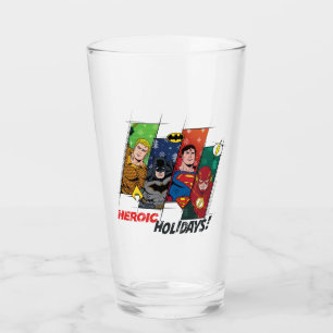 Gerechtigkeitsliga "Heroische Feiertage" Glas