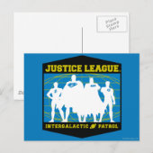 Gerechtigkeitsliga Intergalactic Patrol Postkarte (Vorne/Hinten)