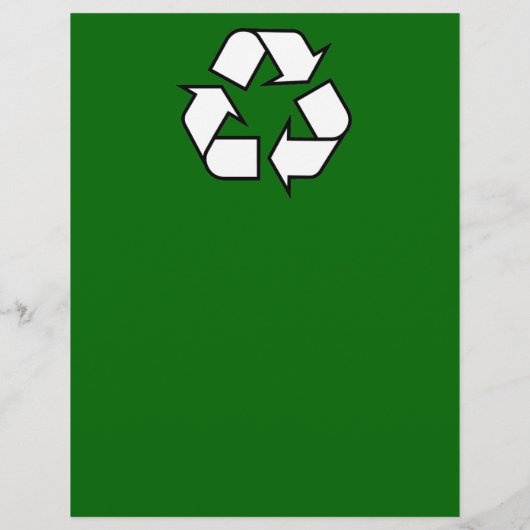 Gerecycelt Flyer (Hinten)