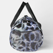 gerecycelt Indigo shibori: Duffle Bag (Rechts)