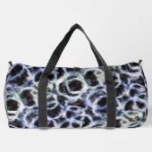 gerecycelt Indigo shibori: Duffle Bag (Rückseite)