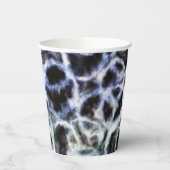 gerecycelt Indigo shibori: Pappbecher (Links)