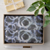 gerecycelt Indigo shibori: Seidenpapier (Geschenk)