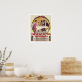 GERECYCELT KUNST: CHAMPAGNE-WERBUNG C.1915 POSTER (Küche)