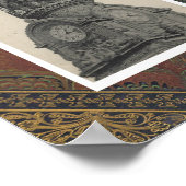 GERECYCELT KUNST: EURO-ARCHITEKTUR 4 POSTCARDS DER POSTER (Ecke)