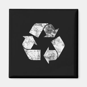 Gerecycelt Logo T Shirt Earth Day Nature Planet Co Magnet