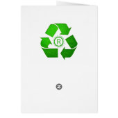 Gerecycelt Logo von Shirley Taylor (Hinten)
