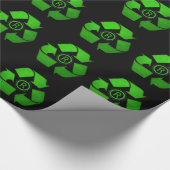 Gerecycelt Logo von Shirley Taylor Geschenkpapier (Ecke)